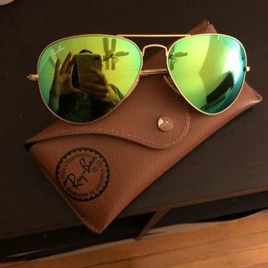 Neon Ray-Ban Sunglasses